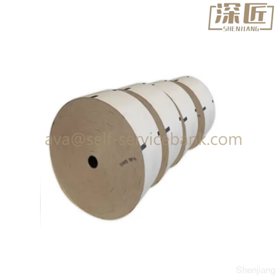 calidad  NCR Blank Receipt Roll Thermal ATM Receipt Paper Black Image with Sense Marks Fábrica