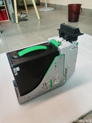 Uso de quiosco con caja de efectivo para el validador de billetes JCM IVIZION-100-SS, bisel negro para máquina minorista, aceptador de efectivo JCM