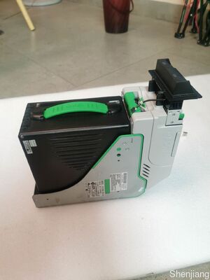 Uso de quiosco con caja de efectivo para el validador de billetes JCM IVIZION-100-SS, bisel negro para máquina minorista, aceptador de efectivo JCM