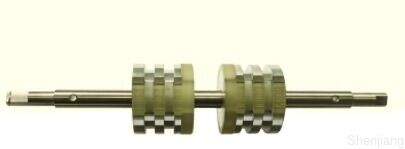 Piezas de cajero automático Hyosung 7310000574 7310000225 Eje del rodillo de alimentación del cassette de efectivo del cajero automático 7310000574-14 NH1500 CDU Consumibles de cajero automático