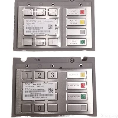 1750235003 SAU BR pinpad 1750255914 INT ASIA EPP V7 ESP  1750255914 KSA teclado piezas de cajero automático Diebold Nixdorf