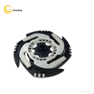 Equipo financiero XE de la izquierda de los recambios del cajero automático de Wincor en venta del apilador de la rueda plástica del negro 1750046771 01750046771