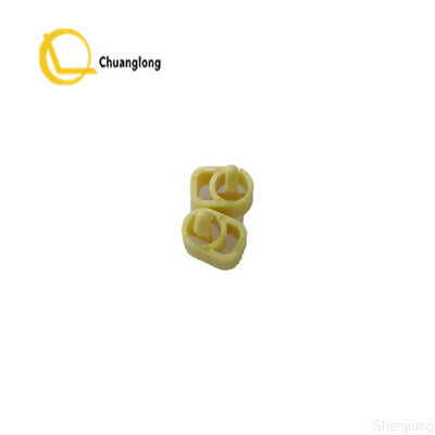 Piezas de la máquina Wincor Atm Color Amarillo Dispositivo de skimmers ATM Máquina CMD V4 Guía de abrazadera Polea 01750053977-4 175-0053977-4