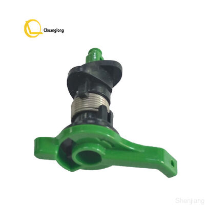 Piezas de cajero automático Wincor CMD Cassette Palanca 1750043537 01750043537 Wincor 2050XE Cassette Plástico Verde Bloqueo