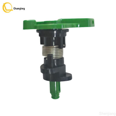 Piezas de cajero automático Wincor CMD Cassette Palanca 1750043537 01750043537 Wincor 2050XE Cassette Plástico Verde Bloqueo