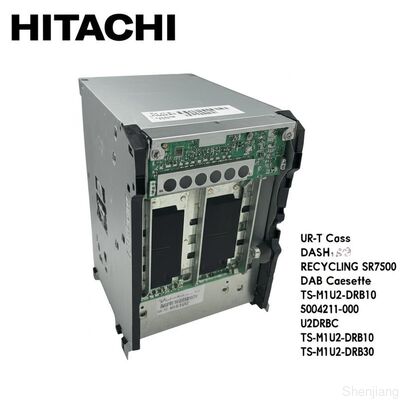 Casete doble de reciclaje de efectivo Hitachi UR-T con conteo automatizado de billetes y alta capacidad de efectivo para cajero automático SR7500