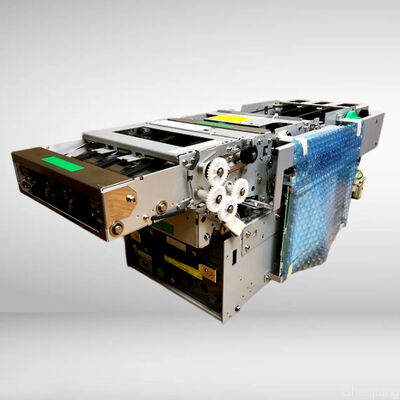 Dispensador de medios multicasete Fujitsu F510 con hasta 6 casetes, capacidad para 18.000 billetes nuevos y acceso de servicio frontal o trasero