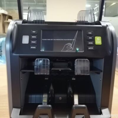 Detector portátil de billetes multidivisa SJ668 con impresora y garantía de por vida