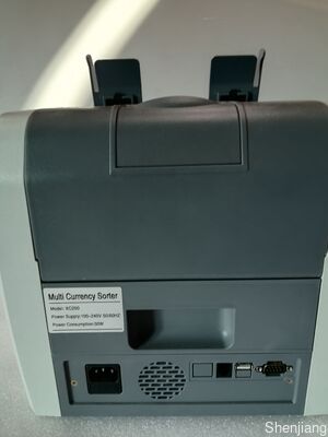 Sortador de monedas múltiples XC200 Pockets Máquina de contar dinero con pantalla LED Dispositivos de clasificación de túneles