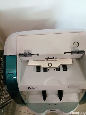 Máquina de clasificación de billetes Kisan Detector de dinero Contador azul con pantalla LED Smart K3 S16E01-3659