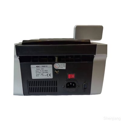 JUNUO C05 Máquina bancaria Detector de dinero Contador Negro con pantalla LED