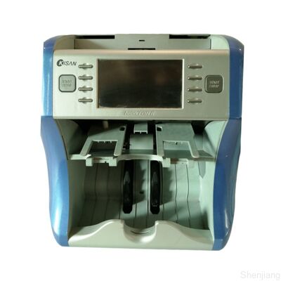 Máquina de clasificación de billetes de banco Kisan Detector de dinero Negro con pantalla LED N16H05-Z15601