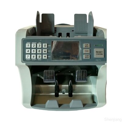 Sortador de monedas múltiples XC200 Pockets Máquina de contar dinero con pantalla LED Dispositivos de clasificación de túneles