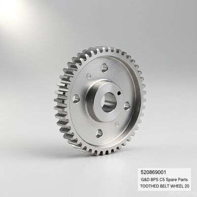 520869001 Giesecke+Devrient BPS C5 Piedra de cinturón dentado 20 dientes para clasificador de billetes