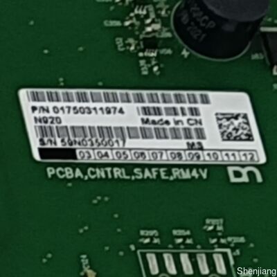 Diebold Nixdorf 200 Lower Control Board | PCBA CNTRL SAFE RM4V OEM Part 01750311974