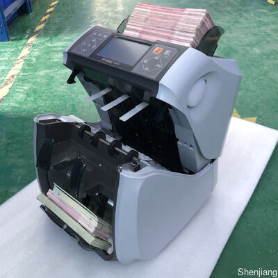 Denominación mezclada contraria del dinero inteligente del efectivo con el color TFT de 4,5 pulgadas